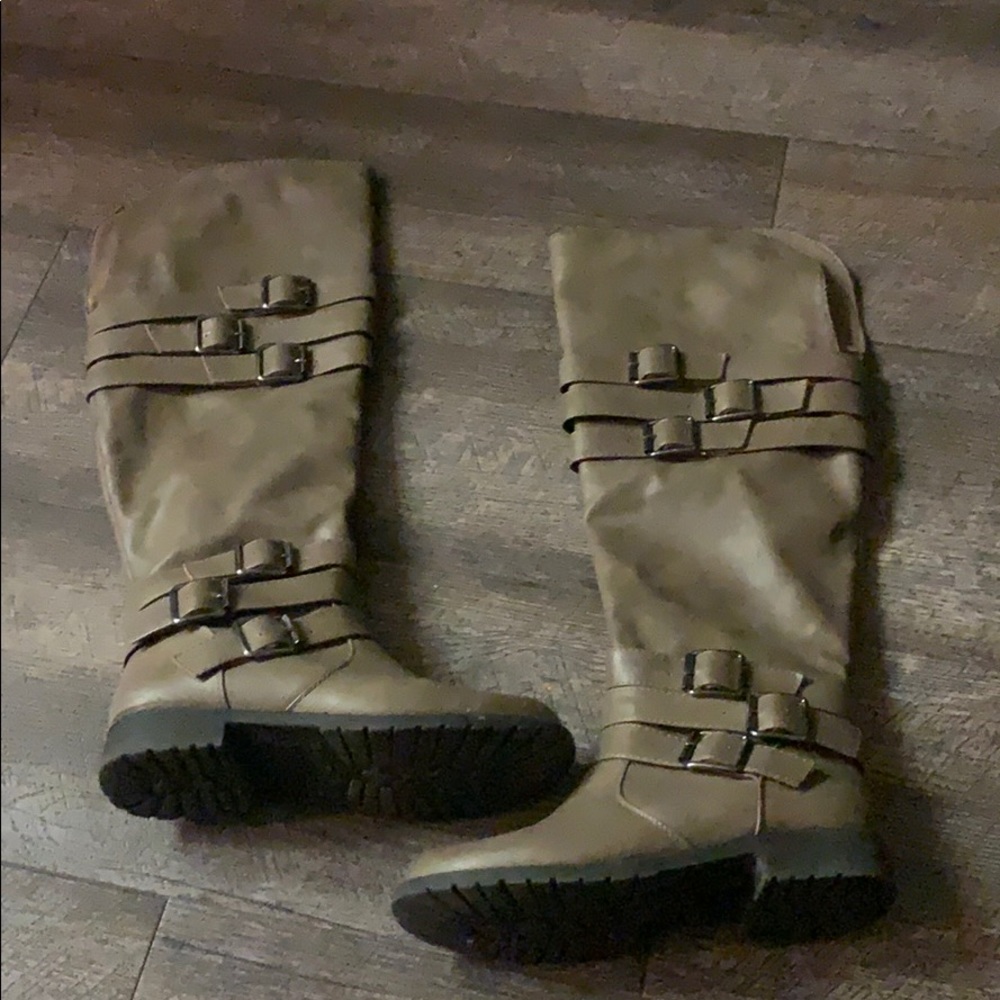 Knee high boots